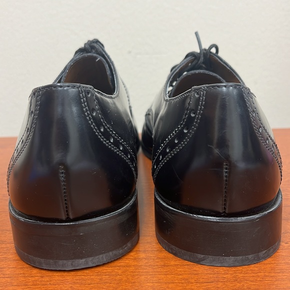 Florsheim CONETTA Wingtip Oxford Black 10 1/2 Excellent condition! - Picture 4 of 5